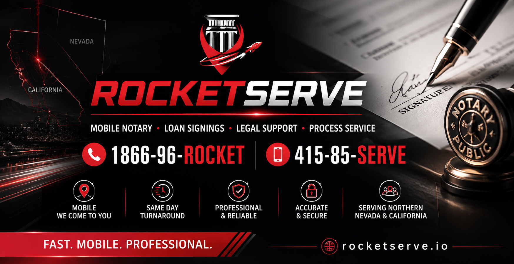 RocketServe founder banner